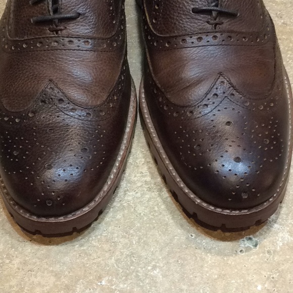 MARCO VITTORIO Italian Leather Wingtop Shoes ?? main image 4